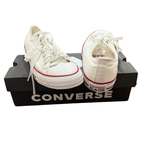 Converse Men’s Size 9 (Women’s Size 11) All Star OX Optical White M7652C - Picture 1 of 8